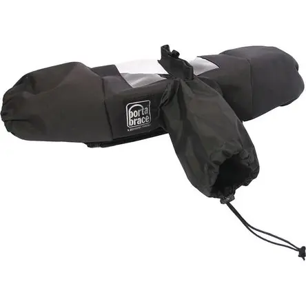 Occasione Imperdibile PortaBrace DSLR Rain Slicker (Negro) - Protección contra Lluvia, Polvo y Rocío Marítimo, Acceso Comp