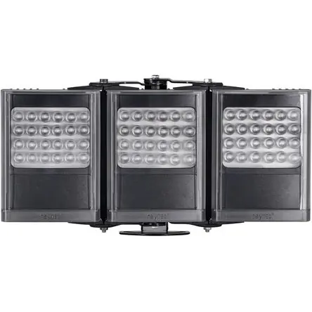 Raytec VAR2-I8-3-C Iluminador IR Encubierto de Largo Alcance Triple Panel (940nm, Negro) Reso Gratuito