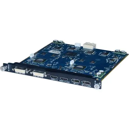 Consegna Rapida Módulo de Entrada RGBlink 4K30 para X3, X7 y M3 - 2 x HDMI, 2 x DP, 2 x DVI, Resolución UHD 4K30, Bu