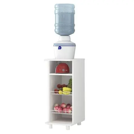 Economico Mueble auxiliar de cocina 2020 Home Lisboa - Blanco