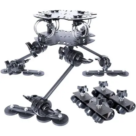 Offerta Limitata Sistema de Montaje de Cámara ProAm USA Modus 5: Aislamiento de Vibraciones, Sujeción Magnética, Rued