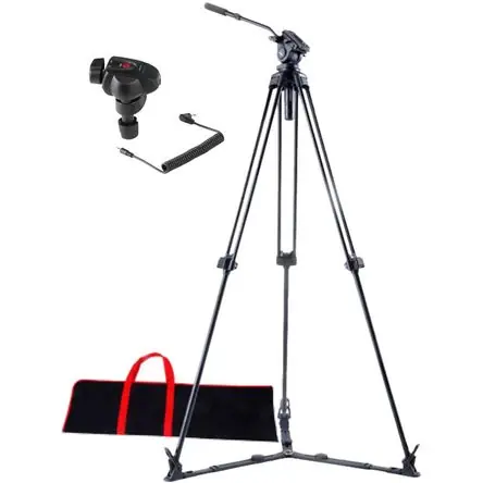 Offerta Sistema de Trípode Acebil j-805GX(N) Prosumer con Esparcidor de Suelo y Controlador de Zoom SZ-300