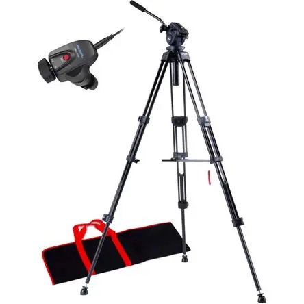 Sistema de Trípode Acebil i-705DX(N) con Kit de Controlador de Zoom RMC-3SCP(N) LANC Prezzo Di Fabbrica