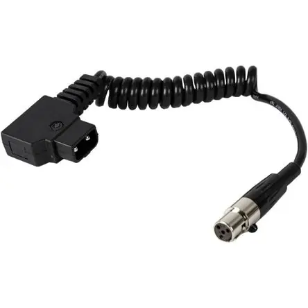 PRL D-Tap to 4-Pin Mini XLR Power Cable Coiled (23 Moderno