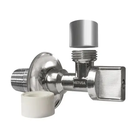 Compra Oggi Stesso Llave Angular 1/2'x1/2' con Canopla MM Metusa