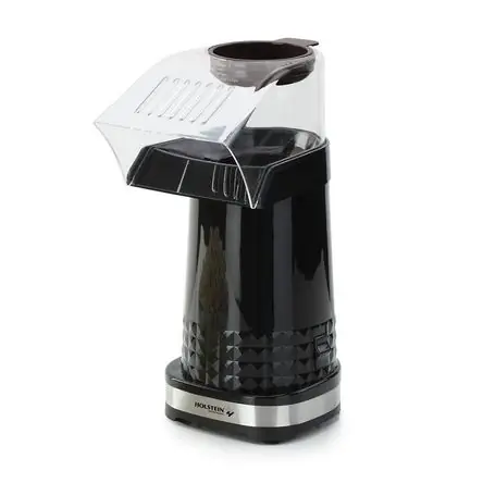 Máquina de Pop Corn 1200W Negro Holstein Compra Oggi Stesso