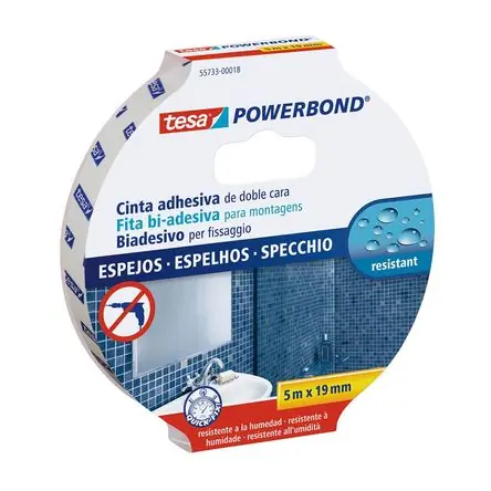 Super Prezzo Cinta doble faz Espejos 5mx19mm Tesa