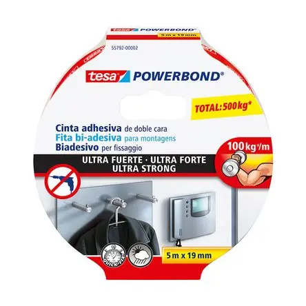 Pagamento Sicuro Cinta Doble contacto Ultrastrong 19mmx5m Tesa