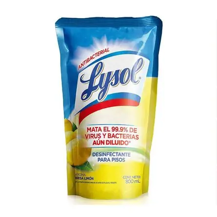 Autentico Desinfectante Citrus Doy pack 800ml Lysol