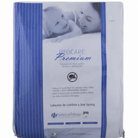 Offerta Cobertor anti ácaros Premium de colchón 2 PL. National Allergy