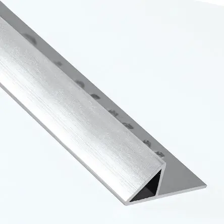 Borde diagonal 10mm Aluminio Brillante 240cm Kantu Spedizione Espresso