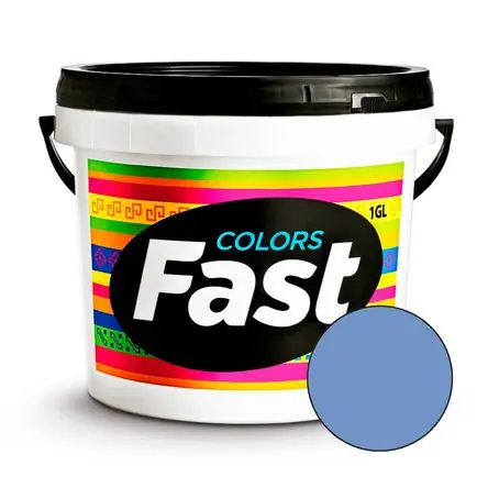 A Buon Prezzo Pintura Látex Fast Atlantis Azul 1 galón Aplicación Fácil y Rápida