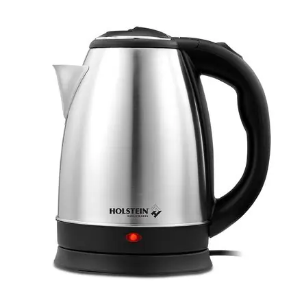 Hervidor Eléctrico Aluminizado Holstein HH090206 1.8 l Plata 1500W Offerta Lampo