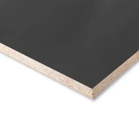 Premium Tablero de melamina Negro 18mm 2.15x2.44 metros Vesto