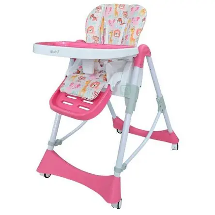Silla De Comer Regulable Ebaby Lori 624 Fucsia Sconto