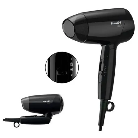 Moderno Secadora de Cabello Philips BHC010 Thermo Protec 1200 Watts