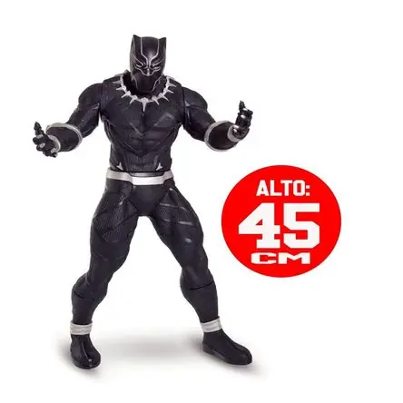 Spedito Oggi Muñeco Pantera Negra MARVEL Avengers Gigante 45cm de Alto