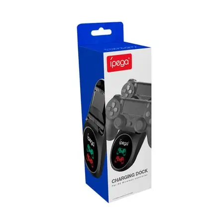 Cargador Doble para Mando Dualshock 4 Playstation 4 Popolare