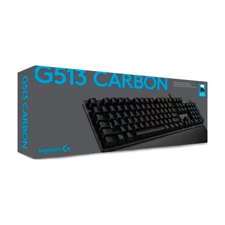 Teclado Gamer Logitech G513 Carbón Lightsync Gaming Rgb Black Scelto Dai Clienti