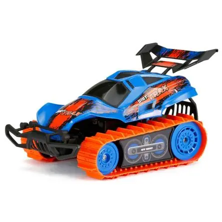 Saldi Carro A Control Remoto Dirt Trax Azul Escala 1:18