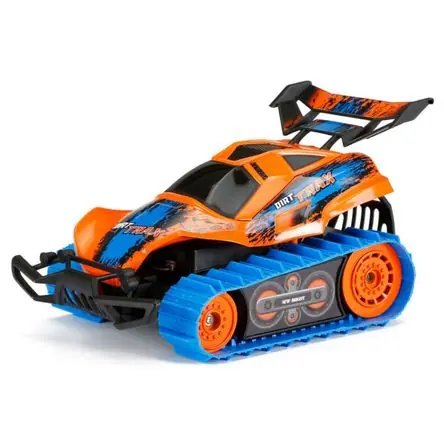 Carro A Control Remoto Dirt Trax Anaranjado Escala 1:18 Prezzo Ridotto