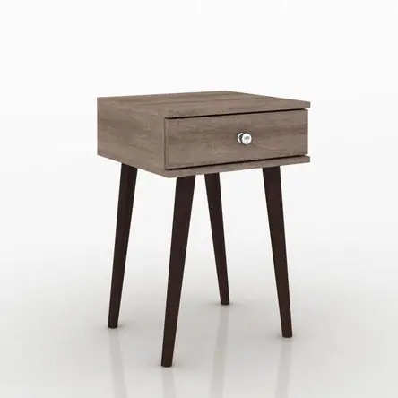 Alta Qualità Mesa Auxiliar Rossana 1 puerta 40cm Rustico
