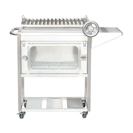 Reso Gratuito Parrilla con Caja China la Carbonera Grill Bróker 500 Full Acero Inoxidable 201 LA CARBONERA GRILL