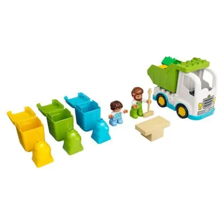 Lego Camión Residuos Y Reciclaje Duplo 10945 Spedizione Espresso