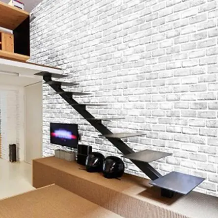 Decopapel adhesivo 10454 White Bricks Promozione