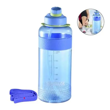 Botella Policarbonato 2L con Transportador Varelox Azul Originale