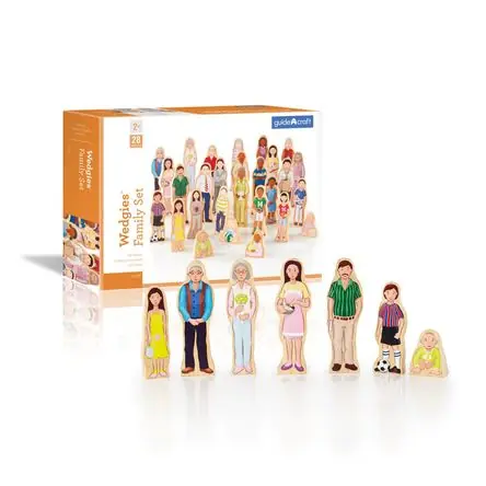 Nuova Collezione Juguete Montessori Set de Familias Multiculturales Guidecraft
