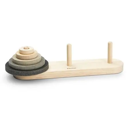 Juguete Montessori Torre de Hanoi Plantoys Di Marca