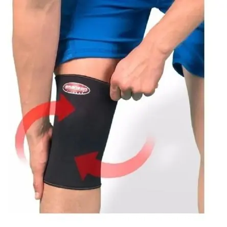 Rodillera Cerrada sin abertura Branson Negro Talla L Subito Disponibile