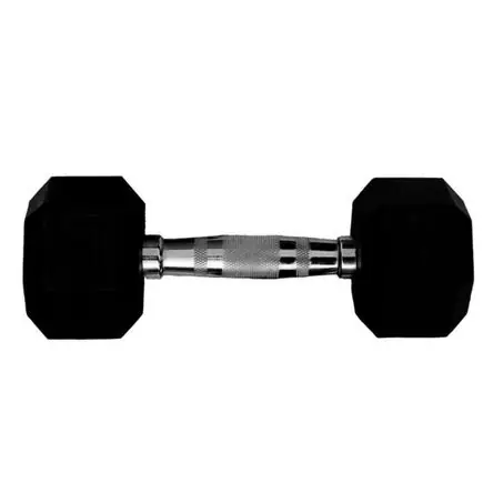 Top Qualità Mancuerna Hexagonal Encauchetada 25 Lb K6