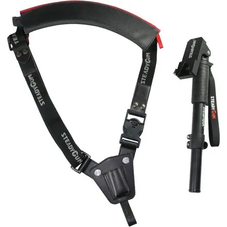 Soporte de Hombro STEADYGUM con Placa VCT (XL-XXL, Capacidad de 13 lb) - Almohadilla de Hombro, Cint Certificato