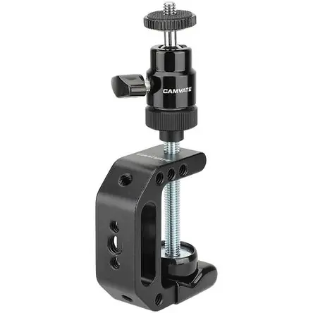 Sconto Soporte de Escritorio CAMVATE C-Clamp con Montura de Cabeza Esférica 1/4