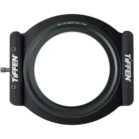 Soporte de Filtros Tiffen Pro100 para Cámara con Anillo Adaptador de 77mm - Soporte para Filtros Rec Nuovo Arrivo