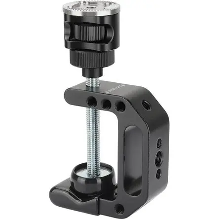 Soporte de Escritorio Universal CAMVATE con C-Clamp y Montaje ARRI M6 Femenino para Accesorios Fotog Reso Gratuito