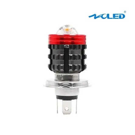 Foco Led Lupa D2-H6 Dual Color + Flash 12-36V 2000LM Professionale