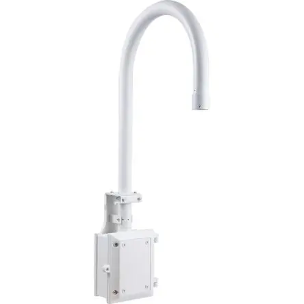 Soporte de Cuello de Cisne GEOVISION GV-Mount208-2 con Caja de Conexiones para Cámaras de las Series Occasione