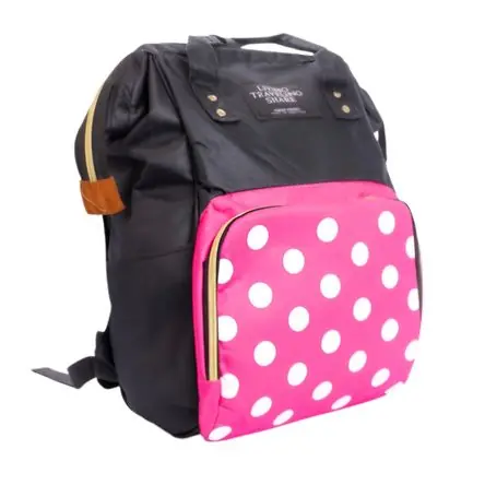 Pañalera materna Diseño Mickey color Fucsia Soddisfatti O Rimborsati