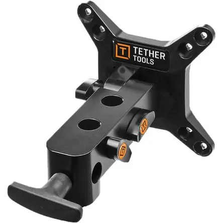 Soporte de Monitor Tether Tools Rock Solid VESA - Capacidad de 85 lb, Compatible VESA, Inclinación ± Spedizione Mondiale
