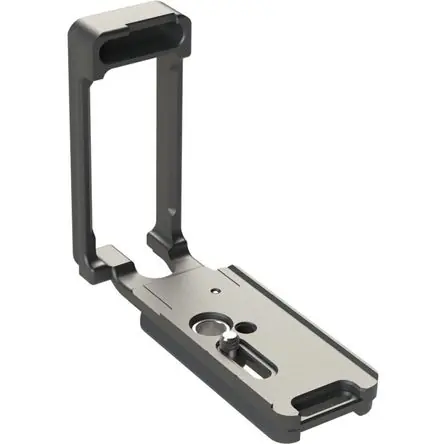 Soporte L Kirk para FUJIFILM GFX 100 II - Construcción de Aluminio 6061-T6, Montaje de Accesorios QD Nuova Collezione