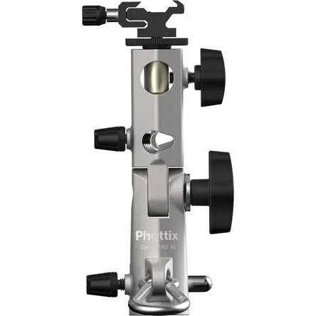 Soporte de Paraguas Phottix Varos Pro M para Flash Multi-Función - Capacidad de 28 kg, Inserciones R A Buon Prezzo