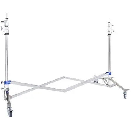 Originale Soporte Multitarea Savage con 2 Doble Elevadores (9.6') - Construcción de Acero Inoxidable, Extensió