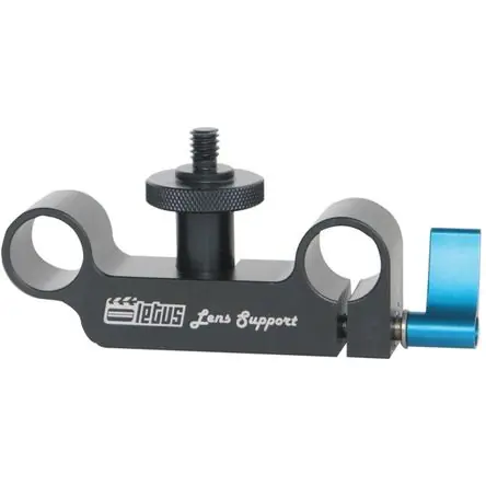 Saldi Soporte Rápido para Lentes Letus35 - Compatible con Lentes Pesados y Largos, Rosca 1/4