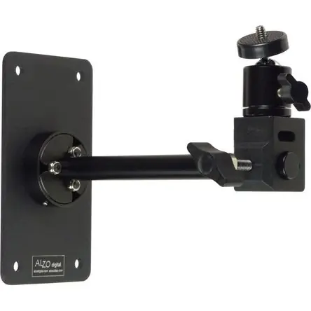 Quantità Limitata Soporte de Pared ALZO para Cámara con Cabeza Esférica - Capacidad de Carga hasta 6 lb, Ajuste de Áng
