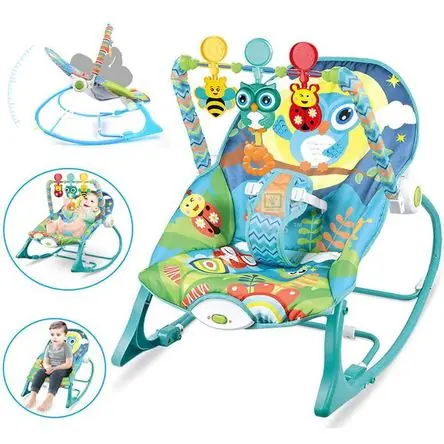 Silla Mecedora Vibradora Musical Rocker Búho Soddisfatti O Rimborsati