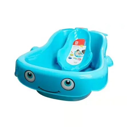 Di Marca Bañera Ballenita Feliz Basa Celeste 8550+asiento