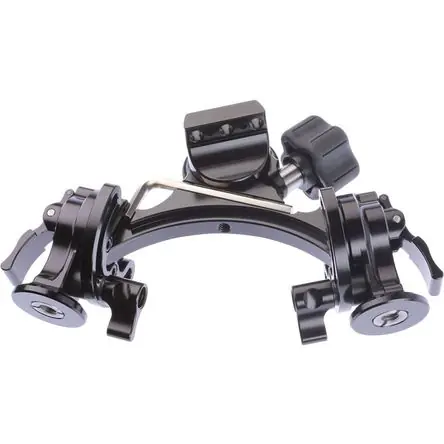 Soporte Rotatorio ProMediaGear PMG-Duo para Dos Monopodos Super Prezzo